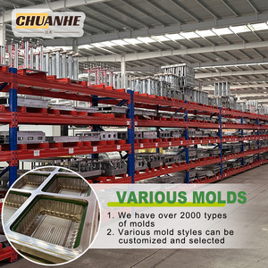 Hộp cơm trưa dùng một lần sinh học phân hủy được làm từ tinh bột ngô, có 3/5/6 ngăn, có nắp, dùng được trong lò vi sóng, hộp đựng thức ăn nhanh, tiện lợi cho bữa ăn mang đi lành mạnh - Product Image 6