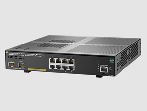 Switch Gigabit PoE+ géré compact à 8 ports <span class=keywords><strong>JL258A</strong></span> avec 2 uplinks optiques SFP+ 10G haute vitesse - Product Image 4