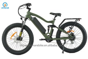 Bicicletta Elettrica <span class=keywords><strong>OTM</strong></span> CE 26 Pollici a Sospensione Completa, Batteria al Litio, Freno a Disco, Fuoristrada, 1000W, Alta Velocità - Product Image 2