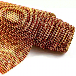 YH Applique in Strass Termoadesivi Ecologici 45x120cm, 12 Sfaccettature, Motivo 3D per Abbigliamento, Borse, Scarpe, Elastico, Motivo Piatto - Product Image 6
