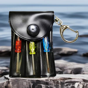 迷你螺丝刀钥匙扣套装散装包括<span class=keywords><strong>3</strong></span>个迷你螺丝刀，装在一个便携式小袋中，带扣钩，适合成人男士工具 - Product Image 6