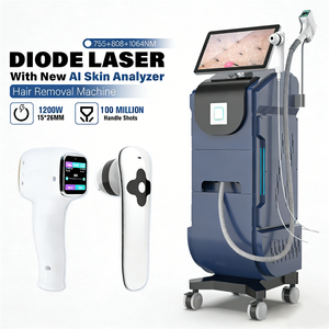Perfectlaser - Sistema de Depilación Láser de Diodo de 1200W 808nm con el Mejor Sistema de Enfriamiento -42 ℃   Dispositivo Seguro para la Depilación de Todo el Cuerpo - Product Image 1