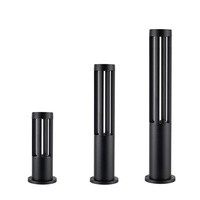 Lampadaire LED extérieur en aluminium IP54 pour allées et pelouses, éclairage paysager étanche pour jardin, alimentation électrique DC/AC
