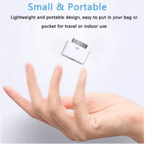 Adaptador de iluminación a 30 Pines, convertidor de sincronización de carga de 8 pines macho a 30 pines para IPhone <span class=keywords><strong>4</strong></span>, <span class=keywords><strong>Cable</strong></span> cargador táctil para IPad 2 3 <span class=keywords><strong>IPod</strong></span> - Product Image 3