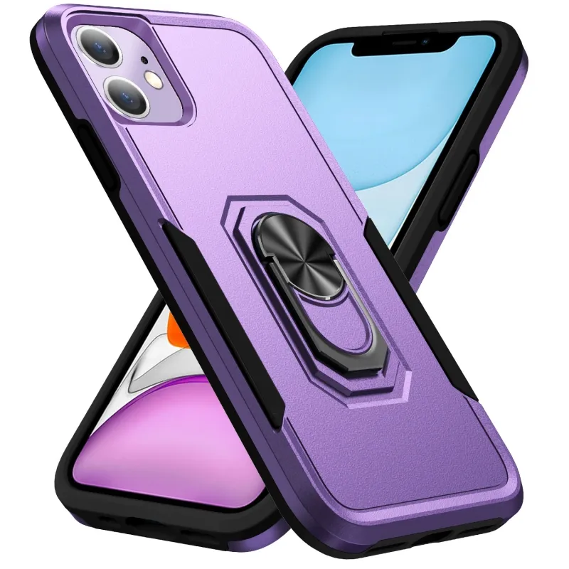 Hybrid rugged PC+TPU armor shockproof defender case for iPhone 11 iphone 13 14 pro max promax xiaomi 12 magnetic car mount
