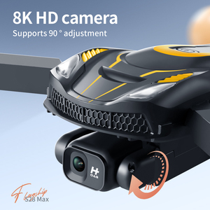 Nouveau drone S28 avec éclairage LED à flux optique, Wifi 5G, GPS, caméra professionnelle 4K HD, FPV, moteur sans balais, écran, photographie aérienne RC - Product Image 4