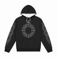 Sweat-shirt à capuche personnalisé avec impression 3D en couleur intégrale, 220 g/m², polyester Air Layer, sublimation, streetwear, unisexe