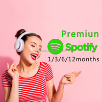 Abbonamento Individuale Spotify Premium di 1 Mese - Account Personale (Non Invito a Gruppo Familiare) - 1 Pezzo = 1 Mese (DVD)