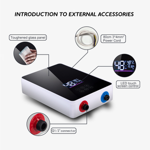 Электрический проточный водонагреватель 3.5кВт 4.5кВт 5.5кВт 220В/240В с быстрым нагревом и интеллектуальным управлением, энергосберегающий - Product Image 6