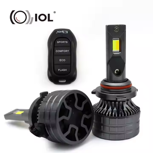 तीन रंगों में 65w एलईडी हेडलाइट्स-कार के लिए सफेद गर्म पीला, IP67 वाटरप्रूफ दर नई स्थिति - Product Image 2