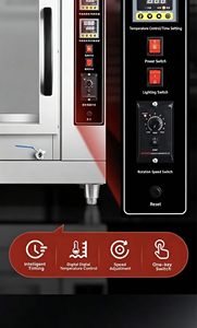 Horno Rotatorio Comercial para Asar Pollos, <span class=keywords><strong>Asador</strong></span> de Pollos Colgante, Parrilla para Barbacoa, Parrilla para Shawarma, Máquina para Barbacoa para Restaurante - Product Image 4