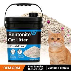 Arena para Gatos de Bentonita BENJIE Ecológica, de Aglutinación Rápida, Control de Olores, Sin Polvo, Altamente Absorbente, 10 kg - Product Image 1