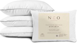 Kit 4 pièces <span class=keywords><strong>Oreiller</strong></span> Panda Chat Neo Prime Ecoplum Fil 50x70cm Doux Anti-allergique Anti-acariens Lavable Percal 100% Coton (2 - Product Image 3