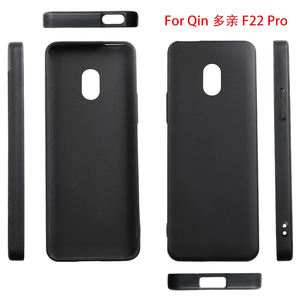 Funda para Teléfono Negra Esmerilada para <span class=keywords><strong>Xiaomi</strong></span> Qin <span class=keywords><strong>F22</strong></span> F21 Pro Qin3 Ultra, Funda Protectora Trasera de TPU Suave a Prueba de Golpes - Product Image 3