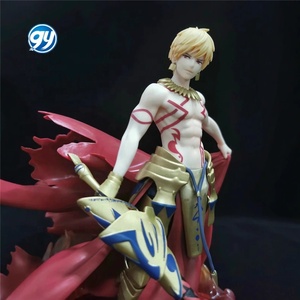 รูปปั้นอะนิเมะ Fate Gilgamesh ทองขนาด1/8รูปปั้นอะนิเมะ <span class=keywords><strong>FGO</strong></span> โมเดลฟิกเกอร์สำหรับจัดแสดงเครื่องประดับในกล่อง - Product Image 2