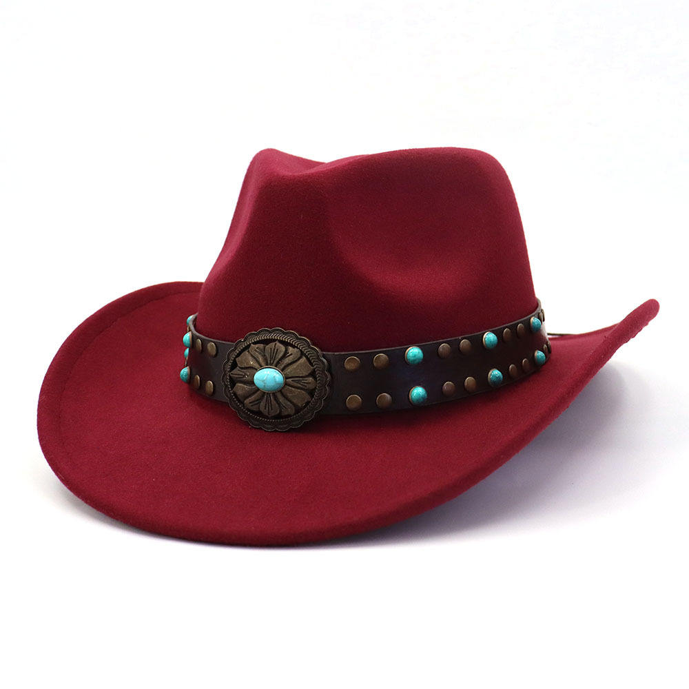 Cowboy Hat Nine West Fedora Hat 2024 West Cowboy Hats With