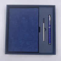 Nouvel ensemble cadeau de papeterie pour étudiants : Carnet en cuir A5, journal intime, stylo, coffret cadeau boutique personnalisable de qualité supérieure