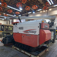 Moissonneuse-batteuse automatique compacte à alimentation complète avec boîte de vitesses, haute productivité, battage propre et faible perte de grain