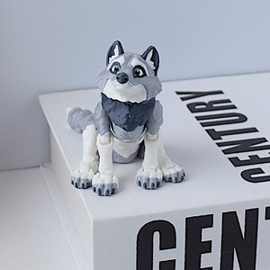 Vashine 3D impreso el Sirius PLA colorido creatividad niños juguetes 3D figura de acción <span class=keywords><strong>Toi</strong></span> materiales ecológicos lindos juguetes de Coyote - Product Image 2