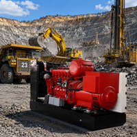 Générateur Cummins 10kw 20kw 30kw/kva 50kw 100kw 500kw 1mw 2mw au biogaz, gaz naturel, propane, GPL, GNC, GNL pour l'alimentation industrielle et minière
