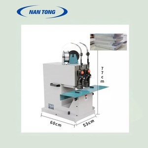 Machine à relier double face Nantong 610x430x850mm, équipement de reliure semi-automatique - Product Image 2