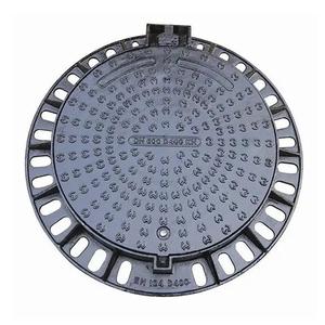 DN600 Round Ductile Iron Water tank <strong>Manhole</strong> <strong>Cover</strong> Storm Connections With Hinge <strong>Locking</strong> System EN124-2 D400 <strong>Manholes</strong> <strong>Covers</strong> - Product Image 1