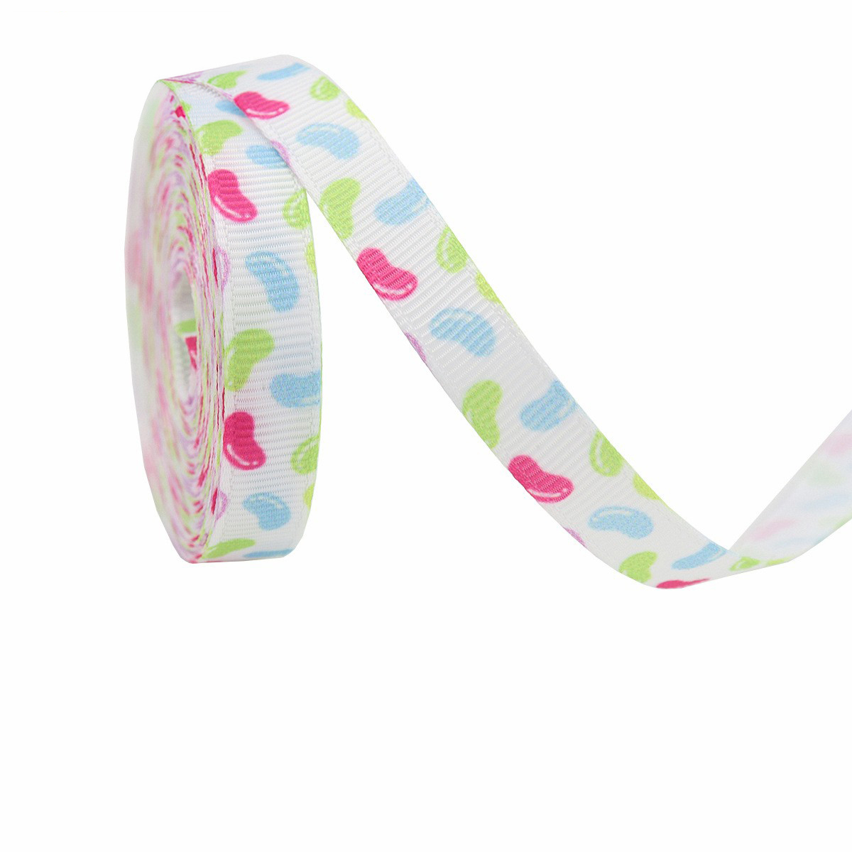 Haricot de gelée blanche-1 cm * 10 mètres