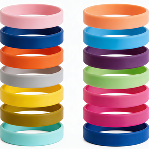 Pulseras de Silicona Personalizadas, Brazaletes de Goma con Logotipos o Información, Compatible con OEM/ODM, Cantidad Mínima de Pedido 100 - Product Image 2