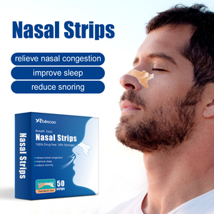 Personnalisation en gros Bandes nasales pour une meilleure haleine Soulager les symptômes du rhume et de la rhinite OEM - Product Image 2