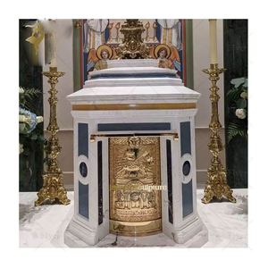 Tabernáculo de mármol religioso para <span class=keywords><strong>iglesia</strong></span>, decoración de restauración de <span class=keywords><strong>Iglesia</strong></span> personalizada de estilo europeo - Product Image 5