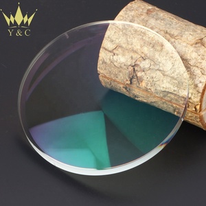 हाई इंडेक्स लेंस ब्लू कट लेंस ऑप्टिक 1.61 Uv420 ब्लू कट एचमैक आईग्लास लेंस नेत्र ऑप्टिकल लेंस - Product Image 5