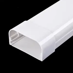 Production en usine Pvc Conduits Accessoires Couverture Décorative Pipe Line Set Cover