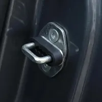 Amortisseur de serrure de porte de voiture en silicone, coussin insonorisant universel, protection antichoc, accessoires de décoration automobile