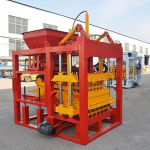 Mars <span class=keywords><strong>EXPO</strong></span> QT4-15 hydraulique brique de ciment faisant la machine ligne de production - Product Image 5