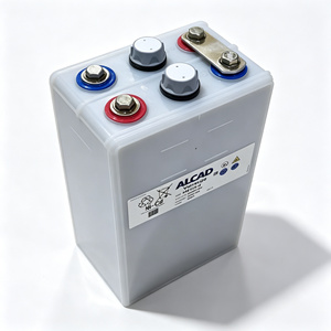 แบตเตอรี่อัลคาไลน์นิกเกิลแคดเมียม (NiCd) แบบชาร์จได้ รุ่น KM1100P 1.2V 1100AH MB1100P ALCAD สำหรับ UPS แบบปล่อยประจุระดับกลาง - Product Image 6