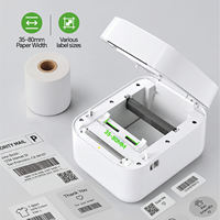 Printer Label Pengiriman Termal Langsung WiFi BT USB 3-inci Uyin Y35 Grosir untuk Logistik Barcode