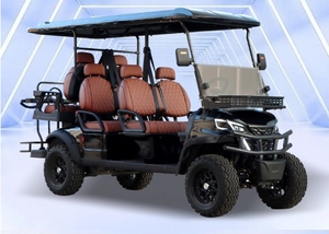 Carrito de Golf Convertible de Cuatro Ruedas a Bajo Precio con Motor de 5kw para Patrullaje de Propiedades Turísticas, Hoteles, Campus y Uso Turístico - Product Image 5