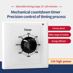 Minuteur programmable CXZTCL CX-86-2 220V à arrêt automatique avec compte à rebours, installation facile, petit intervalle électrique programmable, haute performance - Product Image 4