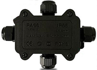 2/3/4 Voies Plastique Mini Petite Boîte de Jonction Électrique IP66 Boîte de Jonction Extérieure Étanche pour Led