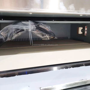 Forno per Pizza a Gas CE con Design a Circolazione di Calore 500 ° Forno Professionale per Ristoranti a Riscaldamento Rapido, Design Durevole, <span class=keywords><strong>Interni</strong></span> Facili <span class=keywords><strong>da</strong></span> Pulire - Product Image 3