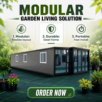 Maisons transportables de qualité supérieure, imperméables, isolées thermiquement, à structure extensible, pour une vie quotidienne familiale sûre et durable