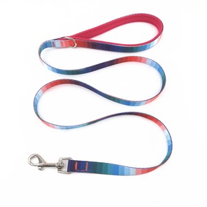 Mềm Neoprene Vật Nuôi Cổ Áo Và Dây Xích Nhiệm Vụ Nặng Nề Con Chó Dẫn Chuỗi Vật Nuôi Dây Xích Gradient Đoạn Đường Nhăn Dễ Thương Con Chó Dây Xích Cho Hot Bán - Product Image 5