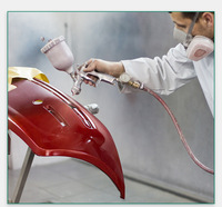 Peinture de voiture 4S personnalisée perle rouge résistant aux UV pulvérisation de réparation globale des rayures 2K résine époxy liquide revêtement acrylique peinture automobile