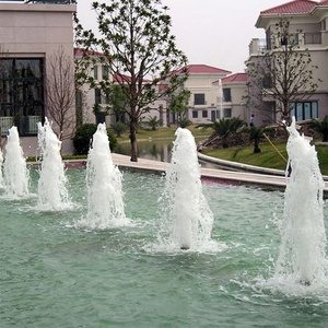 Fontaine <span class=keywords><strong>à</strong></span> eau commerciale moderne Fenlin en acier inoxydable 304, tour de glace, éclairage LED multicolore écologique, musique/PLC/DMX512 - Product Image 4