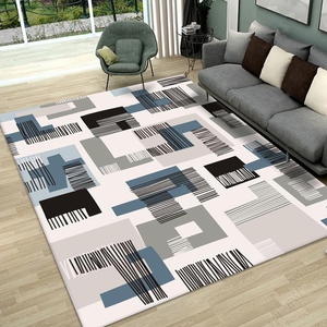 Tapis à poils longs en microfibre, moquette Super doux, confortable et confortable, personnalisé, lavable, pour fenêtre et baie vitrée, salon - Product Image 3