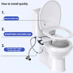 Современная двойная насадка для биде - Product Image 5