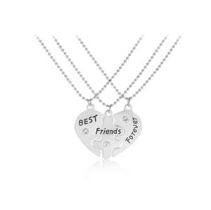 Индивидуальное ожерелье с подвеской дружба лучший друг навсегда Очаровательное ожерелье подарок BFF ювелирные изделия - Product Image 5