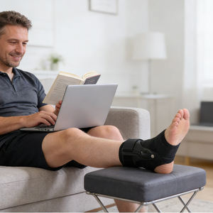 Soporte de Fijación de Tobillo con Compresión de Grado Médico |   Soporte Ortopédico <span class=keywords><strong>para</strong></span> Tobillo, <span class=keywords><strong>para</strong></span> Recuperación de Esguinces y Prevención de Lesiones, Unisex - Product Image 4