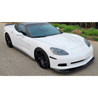 Car Front Bumper Spoiler Lip Diffuser Modification Part For Chevrolet Corvette C6 2005-2013 Bumper Guard Protector Cover