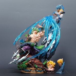 Figura de Acción de PVC de Super Saiyan Goku Wukong Cloud Rising <span class=keywords><strong>Broly</strong></span> VS Gogeta, 20CM, <span class=keywords><strong>Nueva</strong></span> Escena, Estatua en Caja - Product Image 1